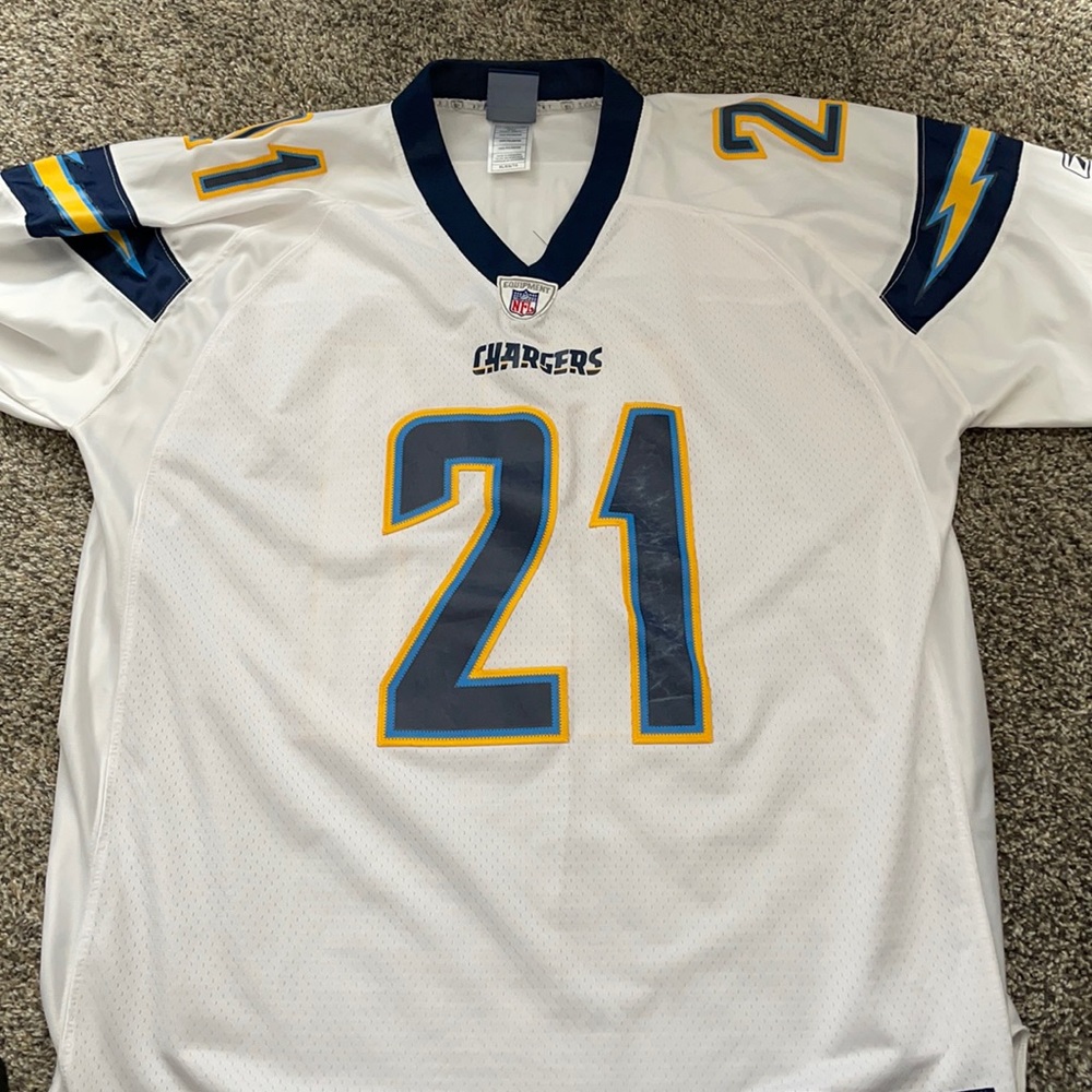 Chargers Reebok printed Tomlinson jersey